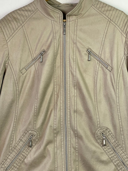 Walbusch Herren Jacke Gr XL Farbe creme