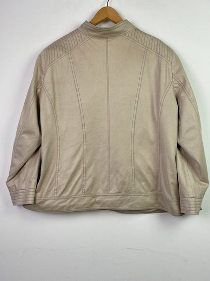 Walbusch Herren Jacke Gr XL Farbe creme