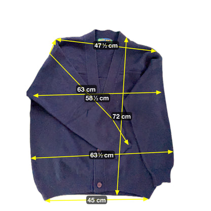 Frank Alexs Damen Jacke aus Wolle Gr XXL Farbe marineblau