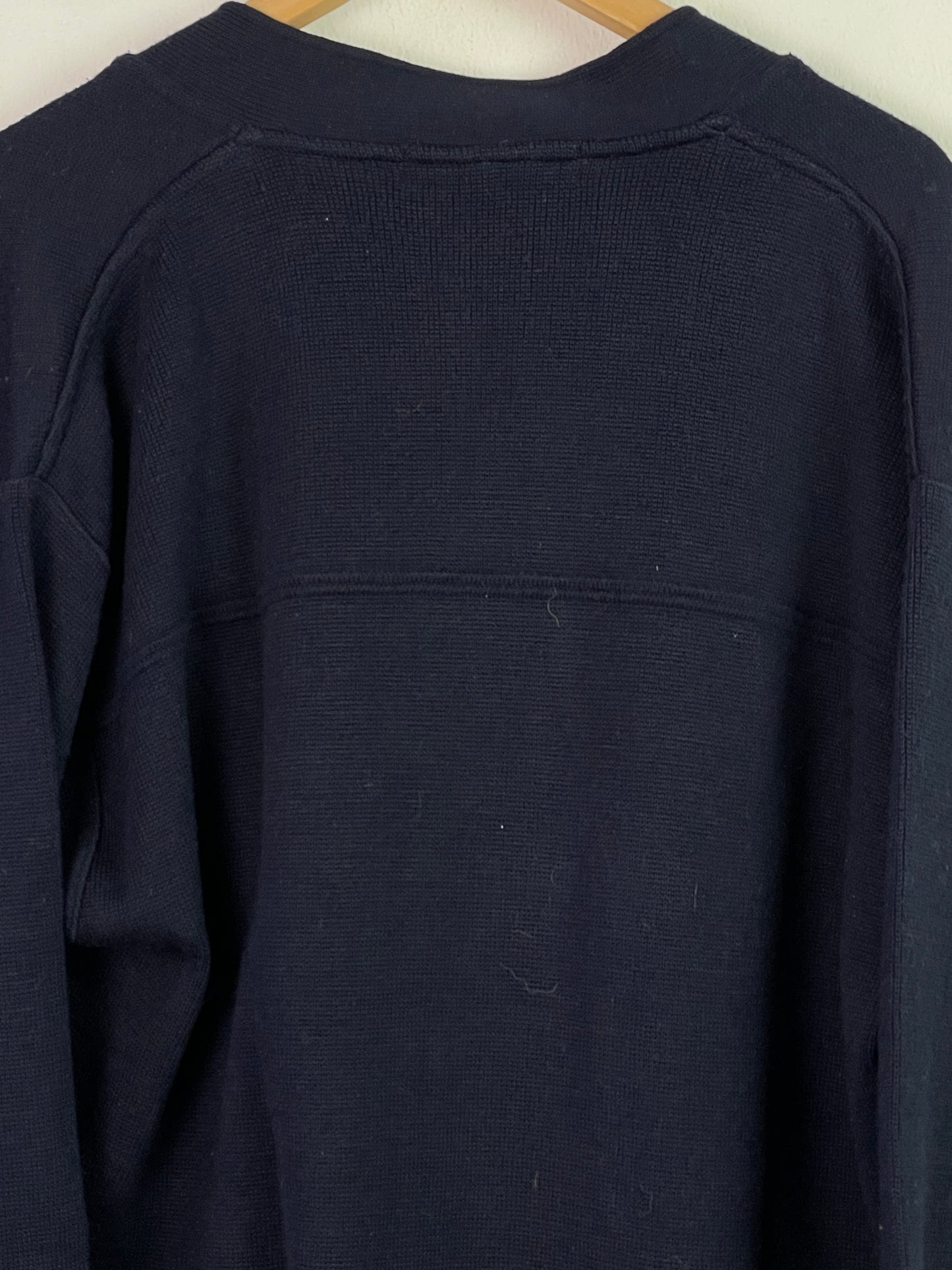 Frank Alexs Damen Jacke aus Wolle Gr XXL Farbe marineblau