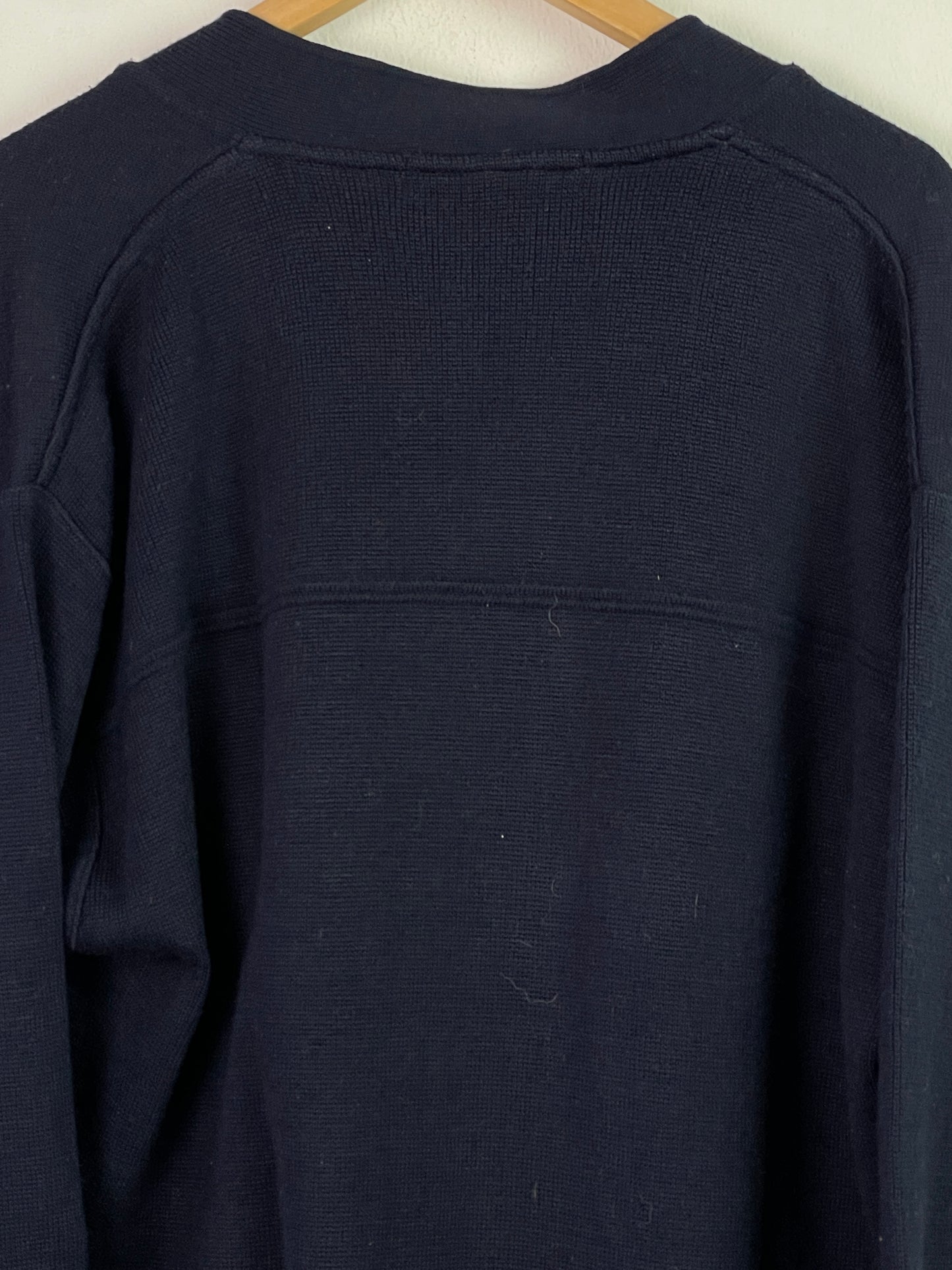 Frank Alexs Damen Jacke aus Wolle Gr XXL Farbe marineblau