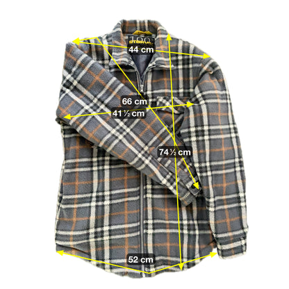 Storvik Herren Jacke Gr M Farbe grau gelb