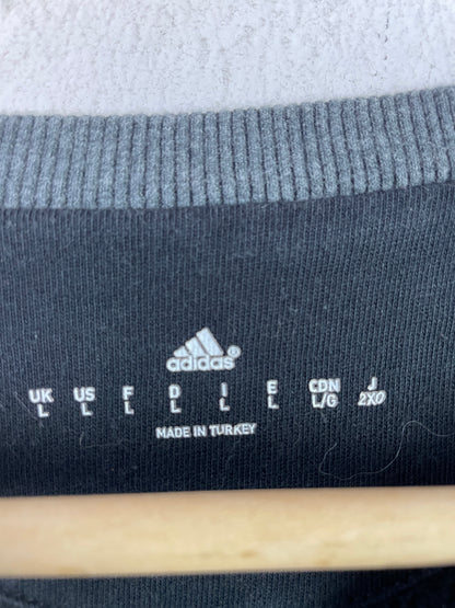 Adidas Herren Pullover Gr L Farbe schwarz