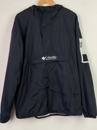 Columbia Herren Windbreaker Gr L Farbe schwarz