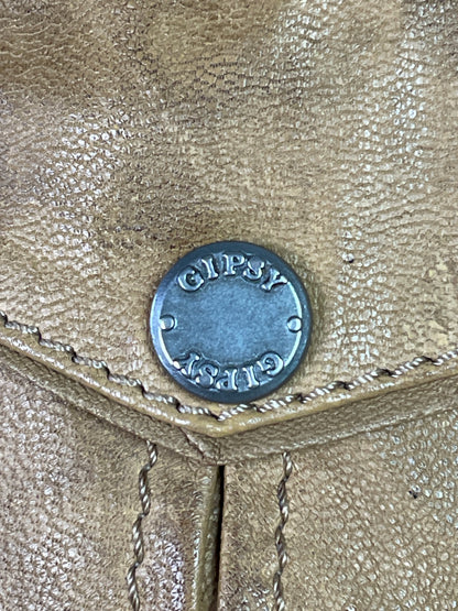 Gipsy Damen Lederjacke Gr M Farbe braun