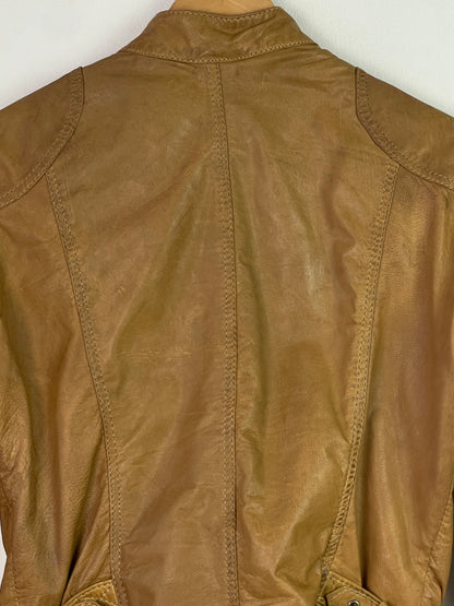 Gipsy Damen Lederjacke Gr M Farbe braun