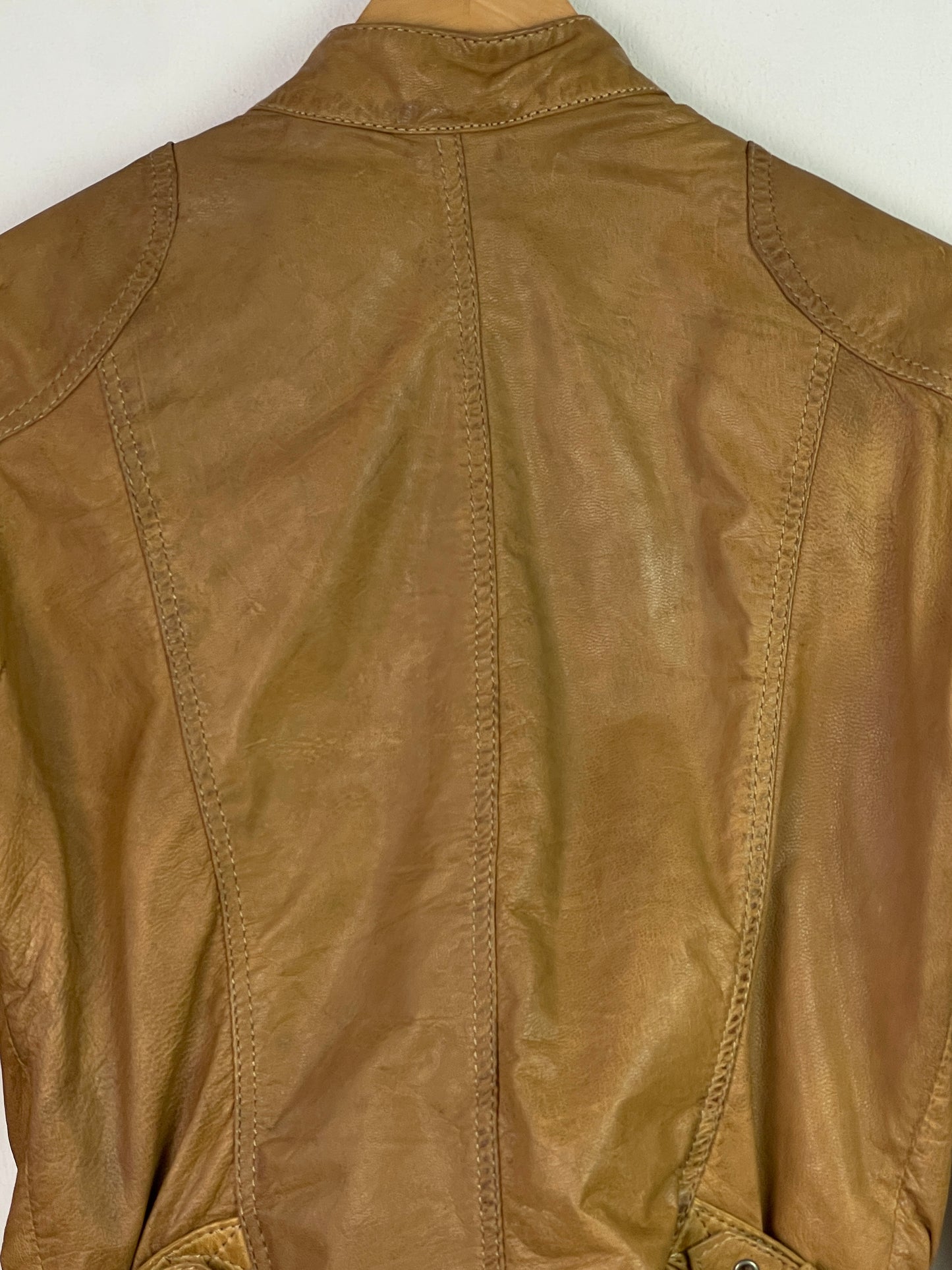 Gipsy Damen Lederjacke Gr M Farbe braun