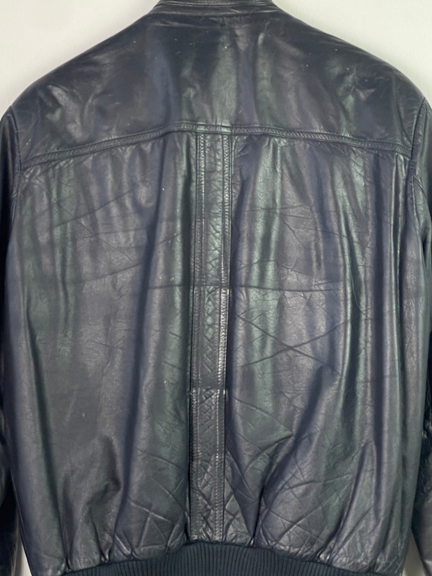 Mark Astor Herren Lederjacke Gr L Farbe schwarz