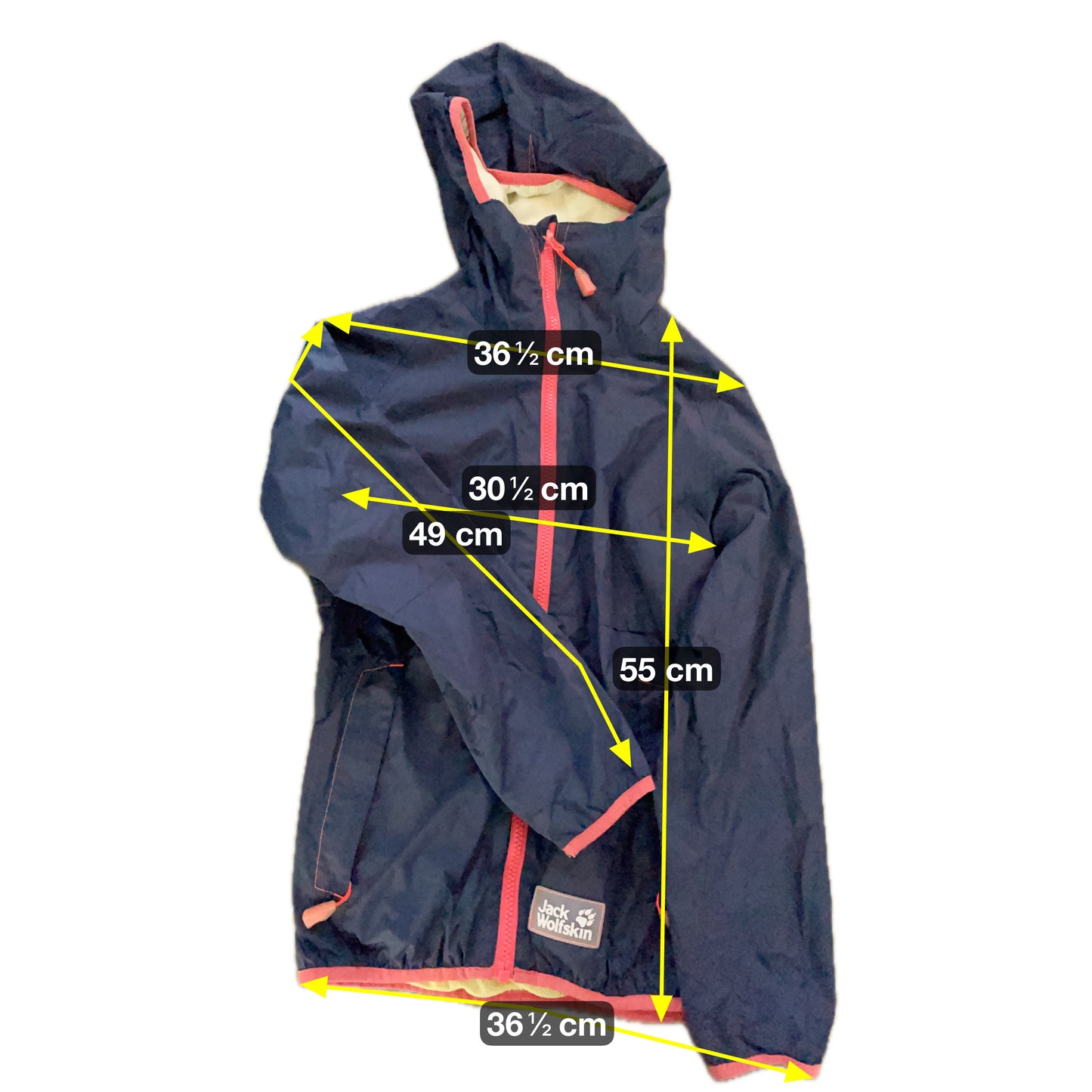 Jack Wolfskin Damen Jacke Gr XS Farbe grau blau