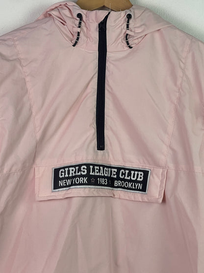 Page One Young Damen Windbreaker Gr 176 Farbe rosa schwarz