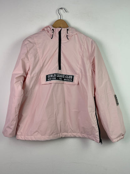 Page One Young Damen Windbreaker Gr 176 Farbe rosa schwarz