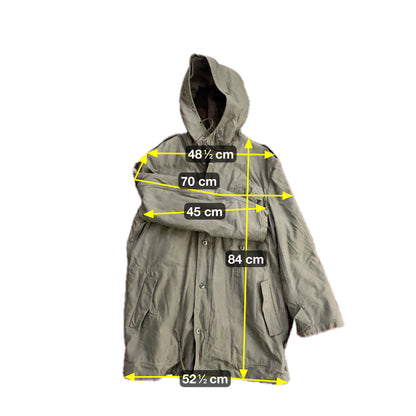 Vintage Herren Jacke Gr XL Farbe khaki