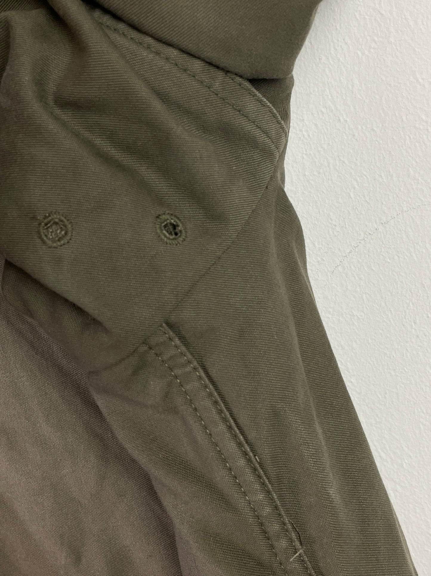 Vintage Herren Jacke Gr XL Farbe khaki