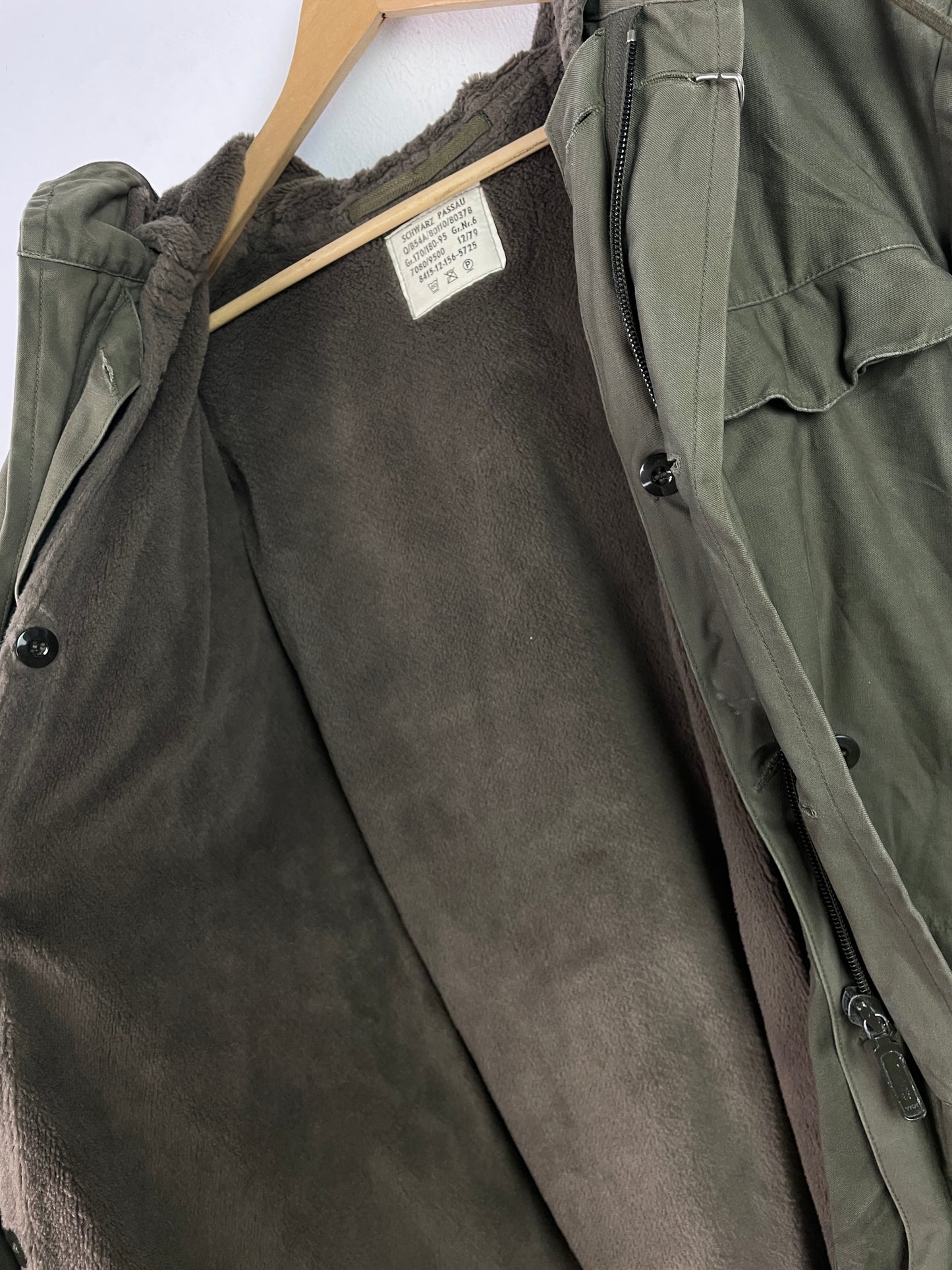 Vintage Herren Jacke Gr XL Farbe khaki