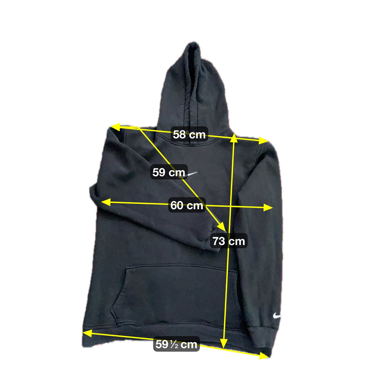 Nike Herren Pullover Gr XXXL Farbe schwarz