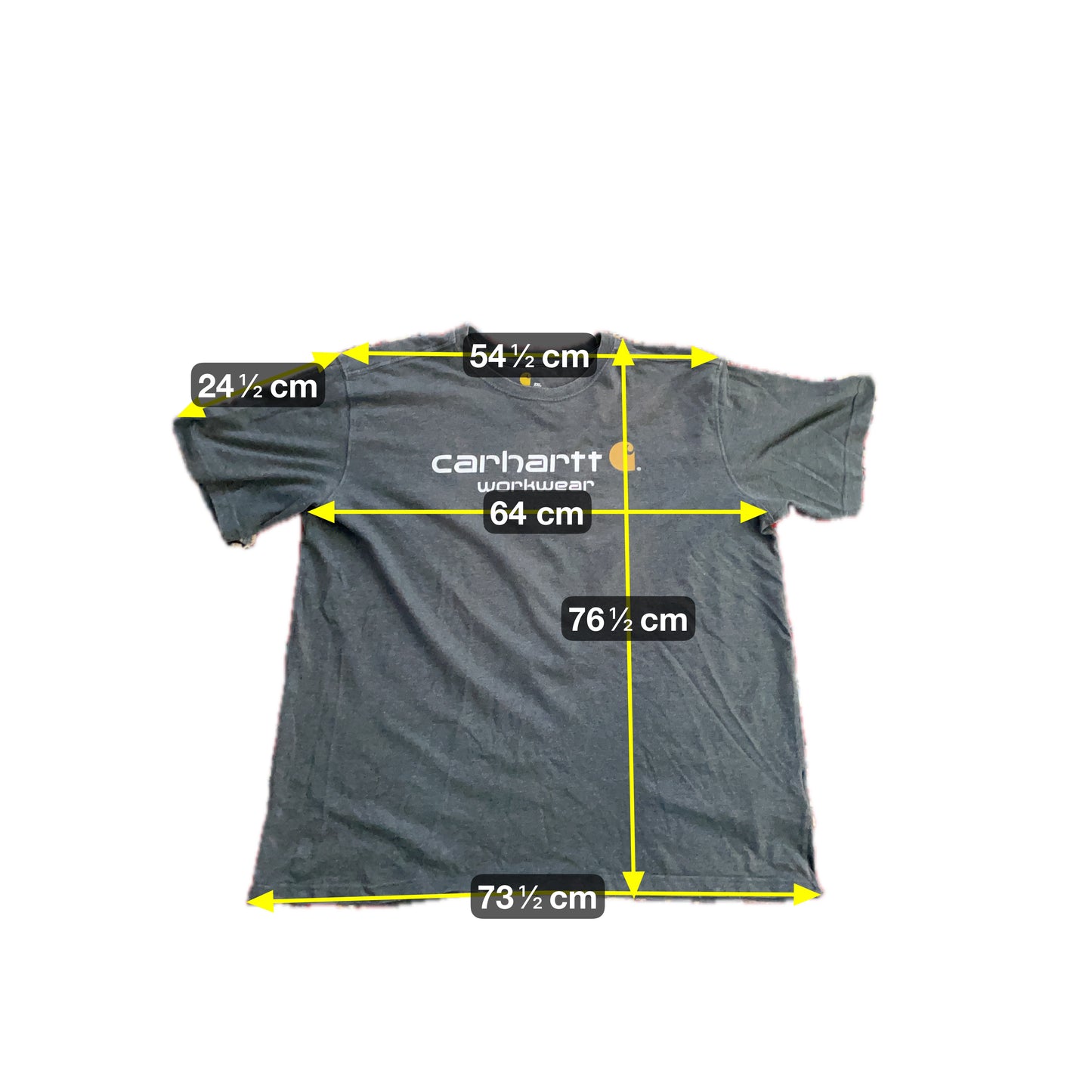 Carhartt Herren T-Shirt Gr XXL Farbe grau