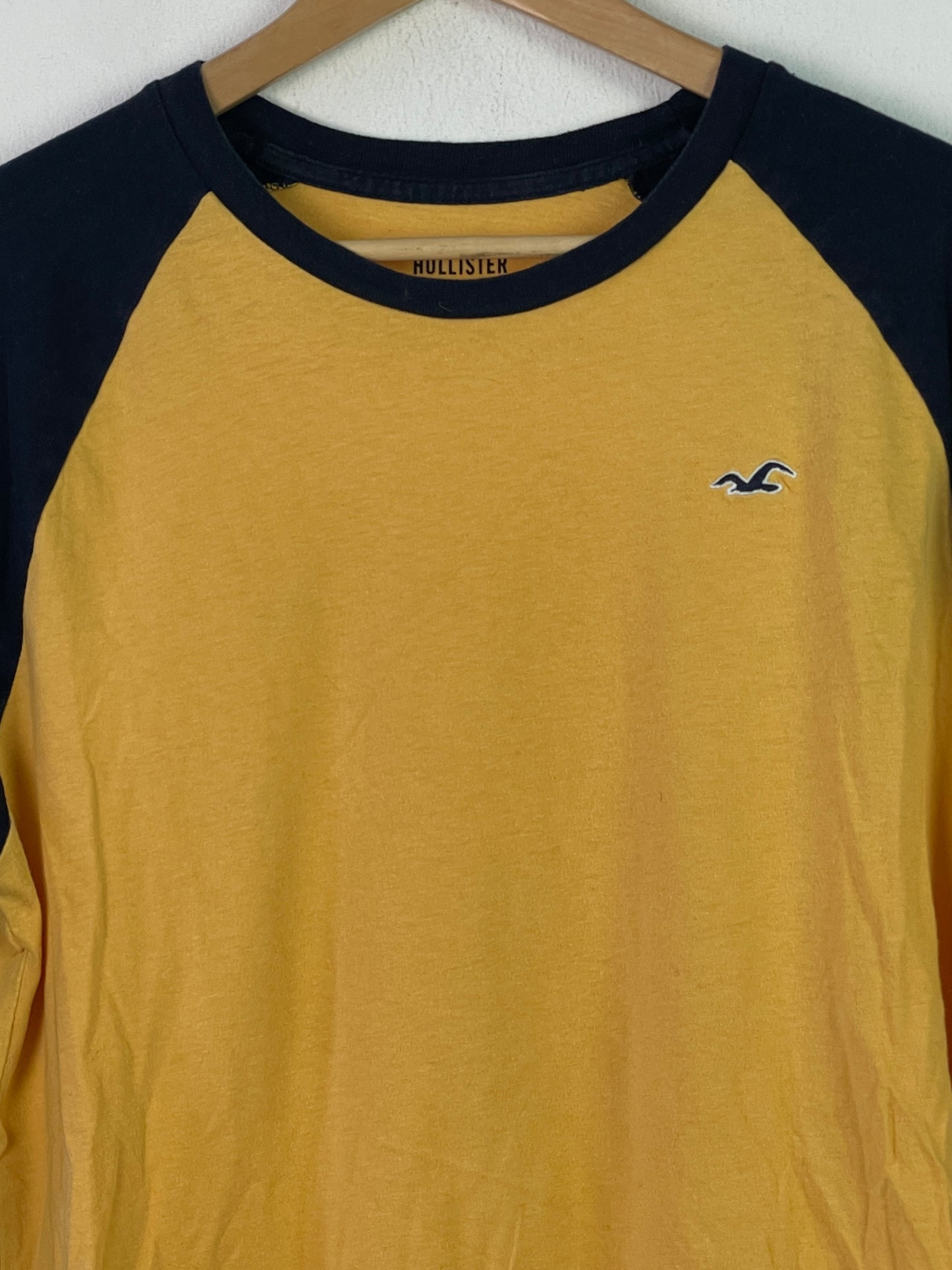 Hollister Damen Shirt Gr M Farbe schwarz gelb