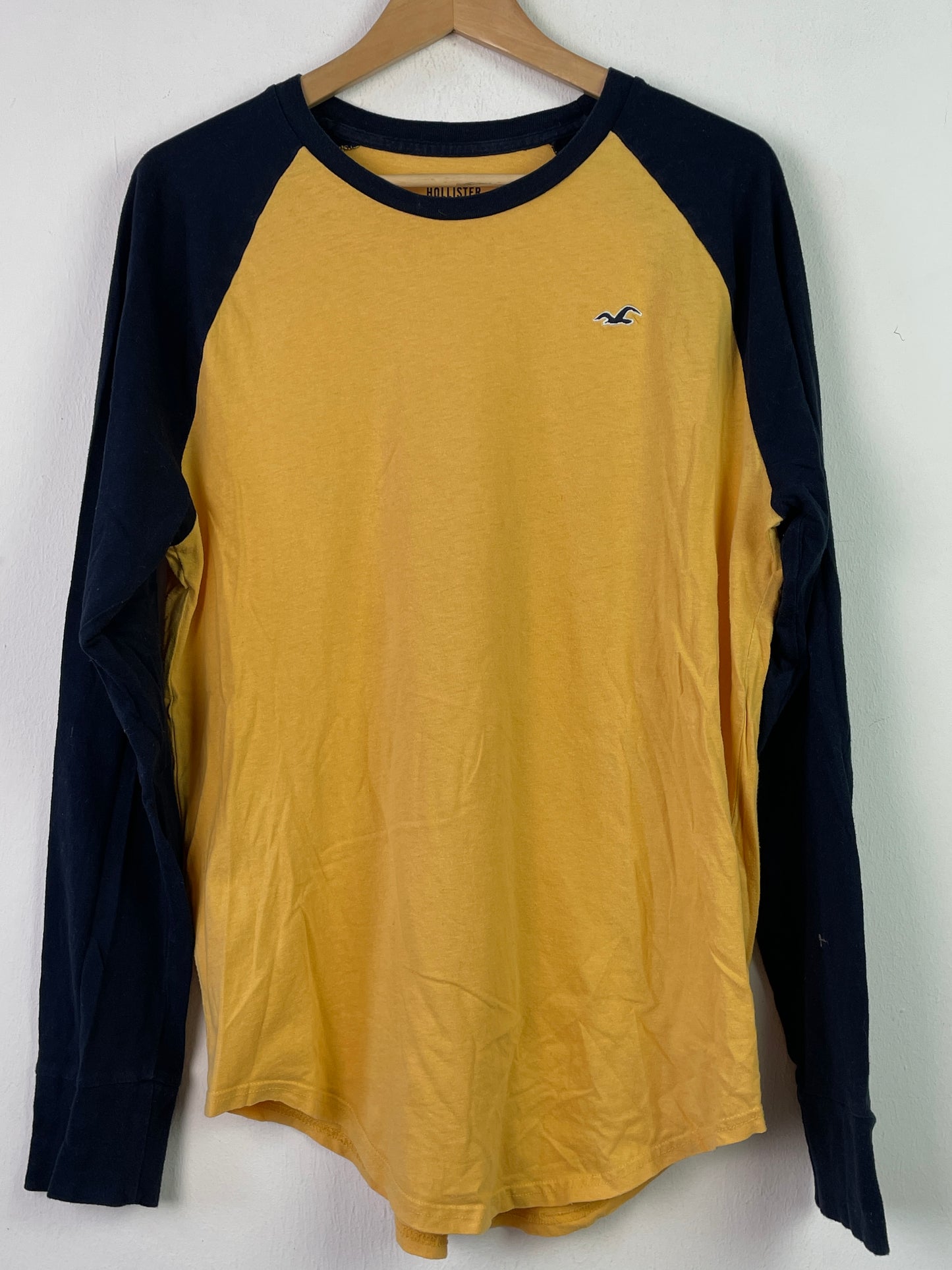 Hollister Damen Shirt Gr M Farbe schwarz gelb