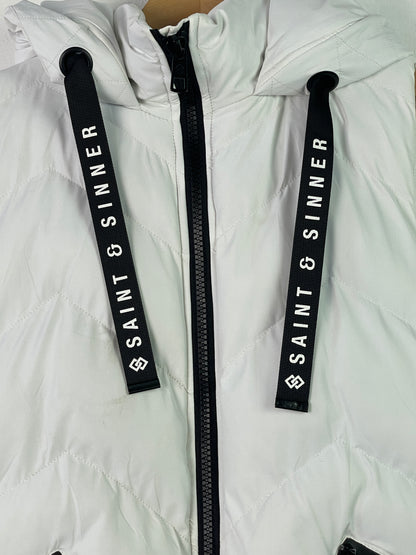 Saint & Sinner Damen Weste Gr S Farbe weiss