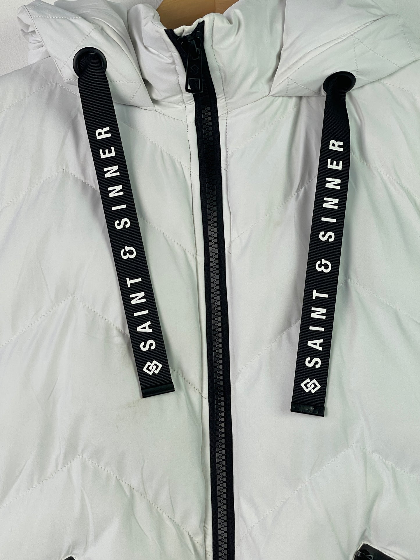 Saint & Sinner Damen Weste Gr S Farbe weiss