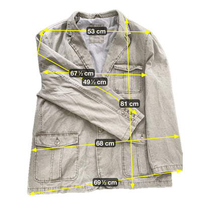 C&A Herren Jacke Gr XXL Farbe grau