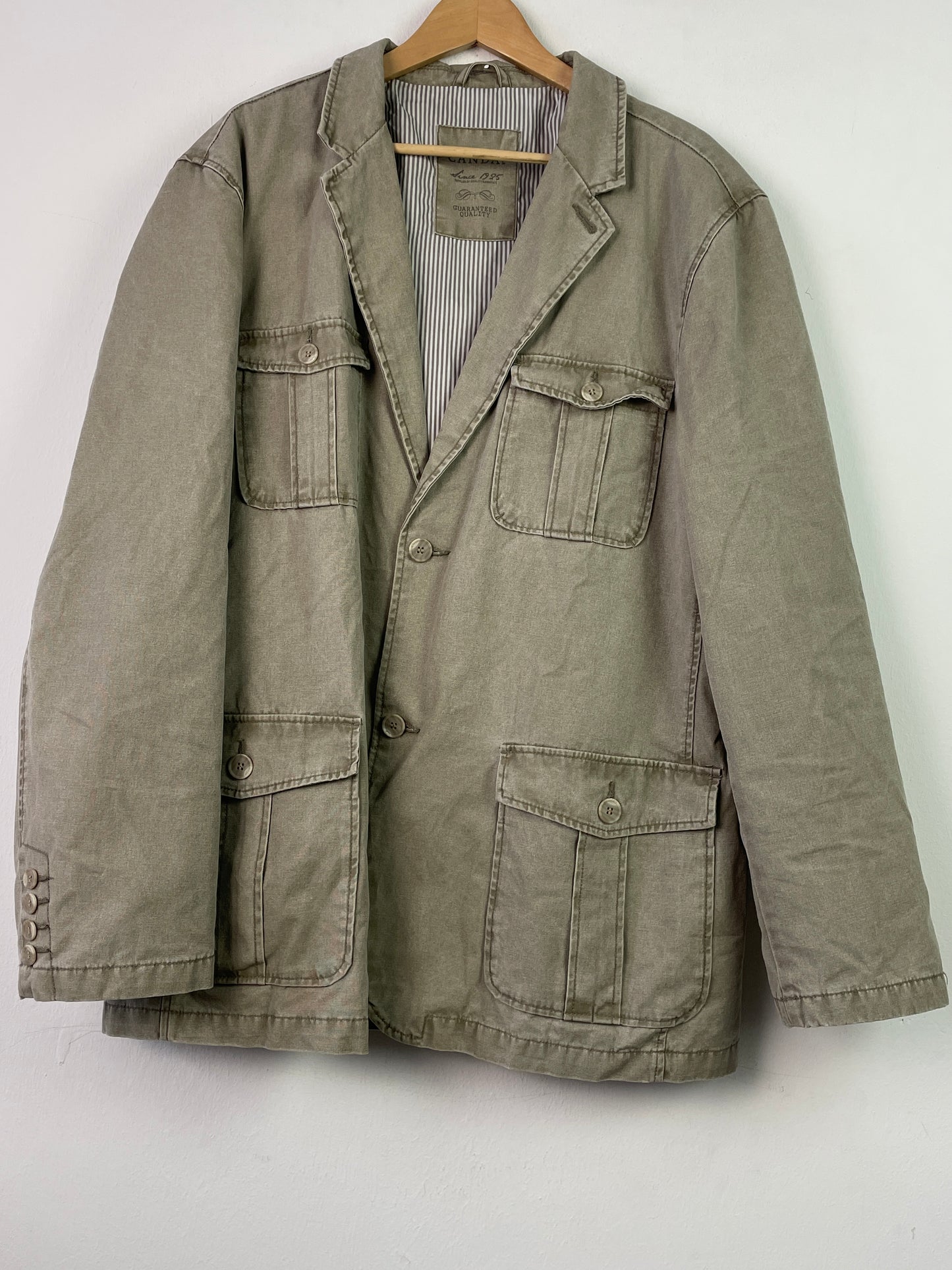 C&A Herren Jacke Gr XXL Farbe grau