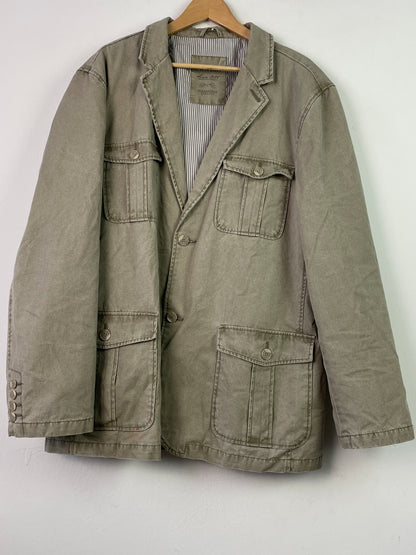 C&A Herren Jacke Gr XXL Farbe grau