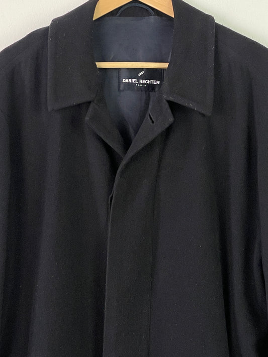 Daniel Hechter Herren Mantel Gr XL Farbe schwarz
