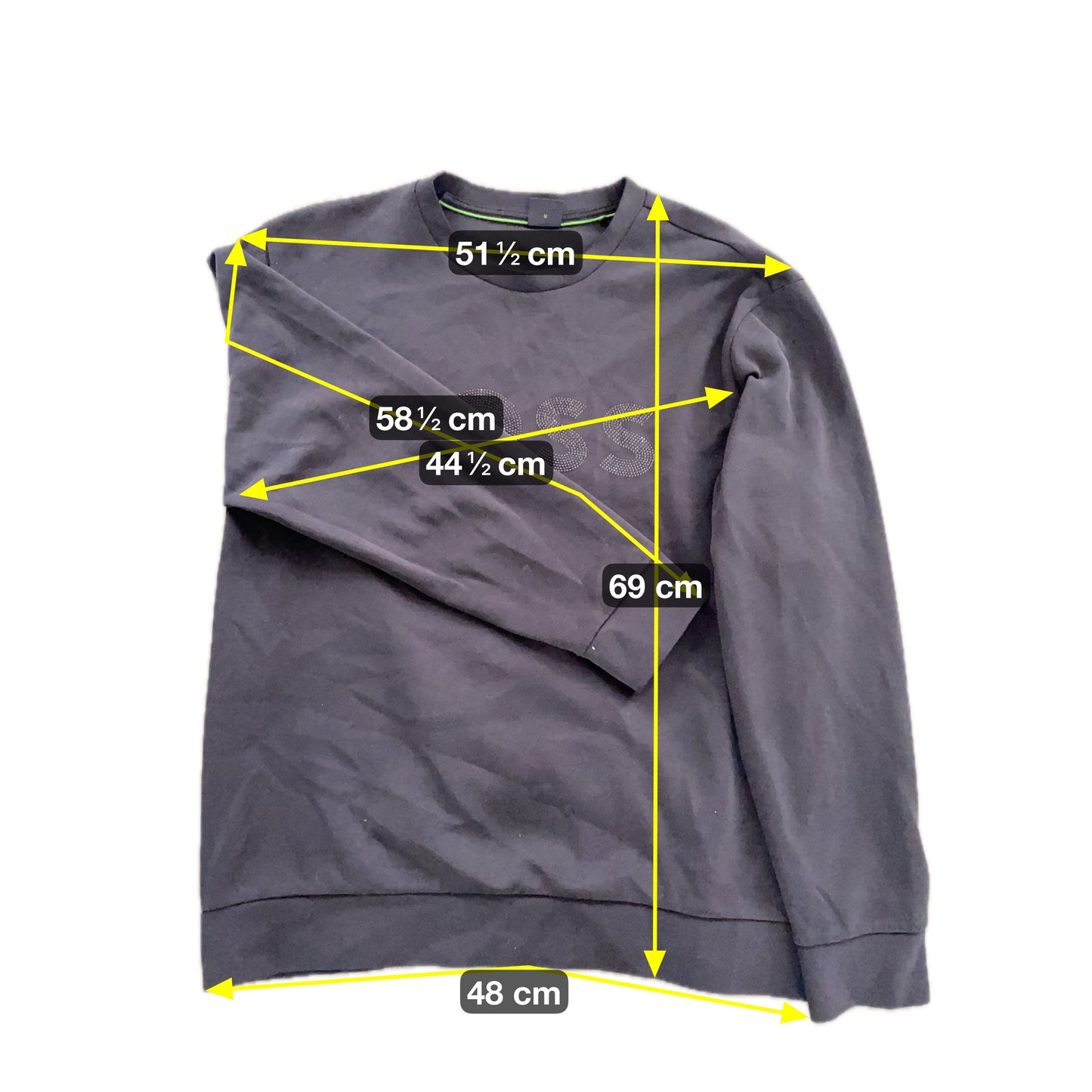 Hugo Boss Herren Pullover Gr M Farbe schwarz