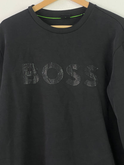 Hugo Boss Herren Pullover Gr M Farbe schwarz