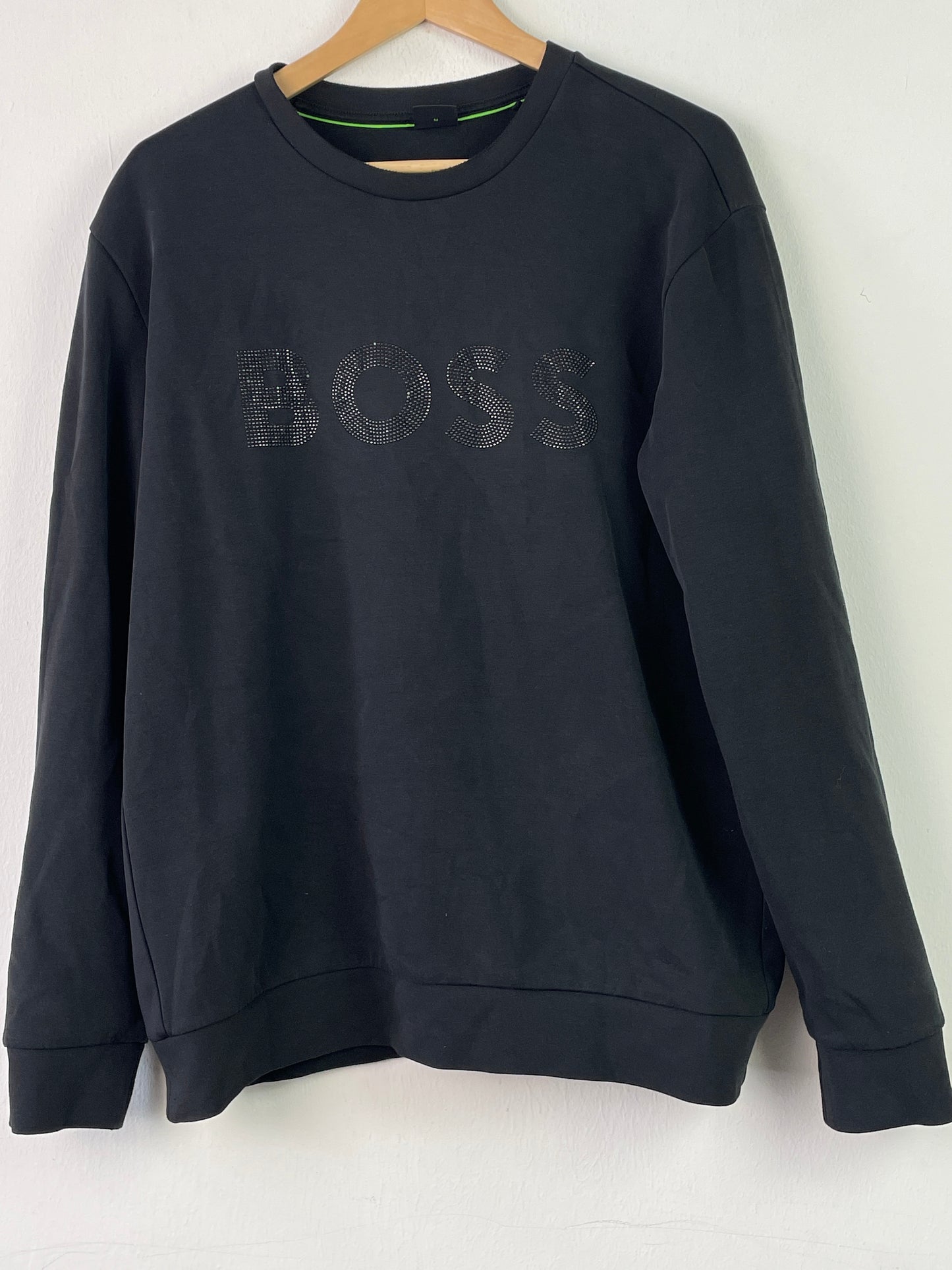 Hugo Boss Herren Pullover Gr M Farbe schwarz