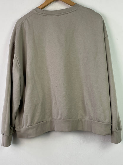 Vintage Damen Pullover Gr XL Farbe beige