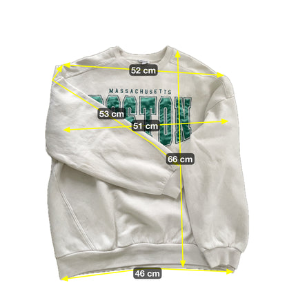 C&A Damen Pullover Gr M Farbe weiss grün