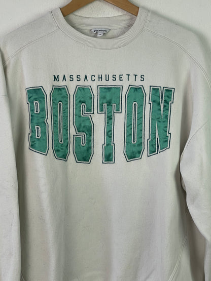 C&A Damen Pullover Gr M Farbe weiss grün