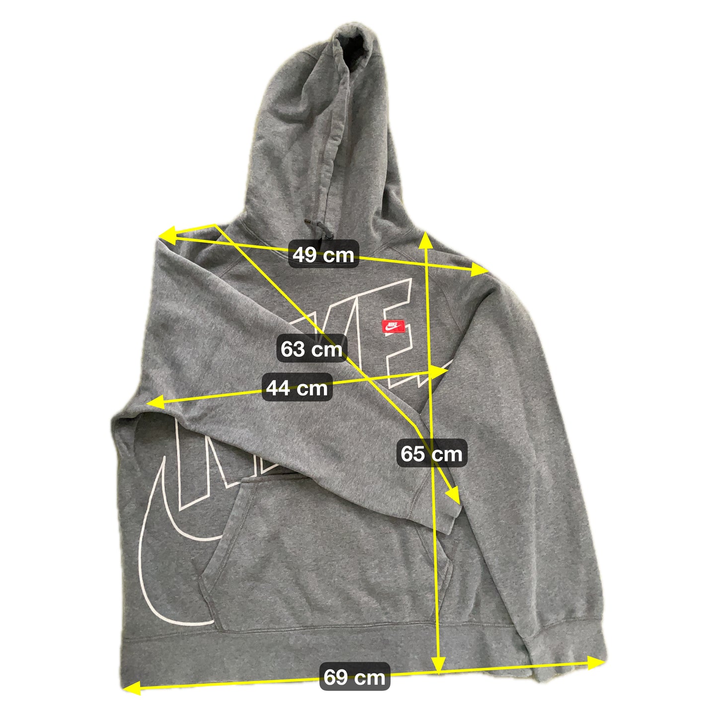 Nike Herren Pullover Gr XL Farbe grau