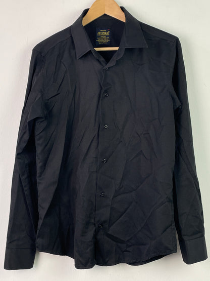 Jet Polo Herren Hemd Gr XL Farbe schwarz