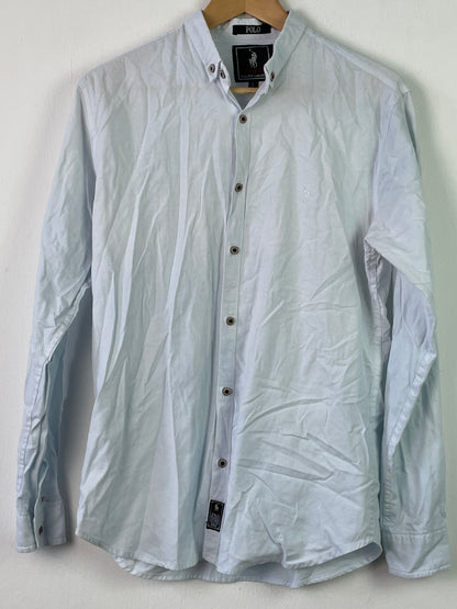 Polo Ralph Lauren Herren Hemd Gr L Farbe weiss