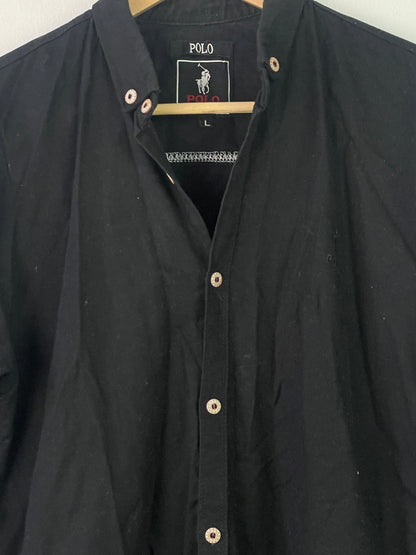 Polo Ralph Lauren Herren Hemd Gr L Farbe schwarz