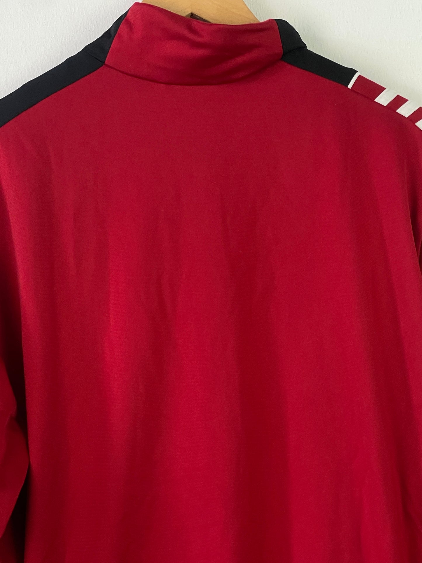 Adidas Herren Jacke Gr L Farbe rot schwarz