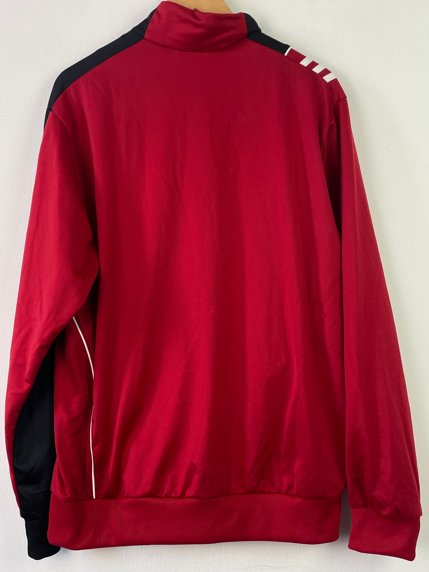 Adidas Herren Jacke Gr L Farbe rot schwarz