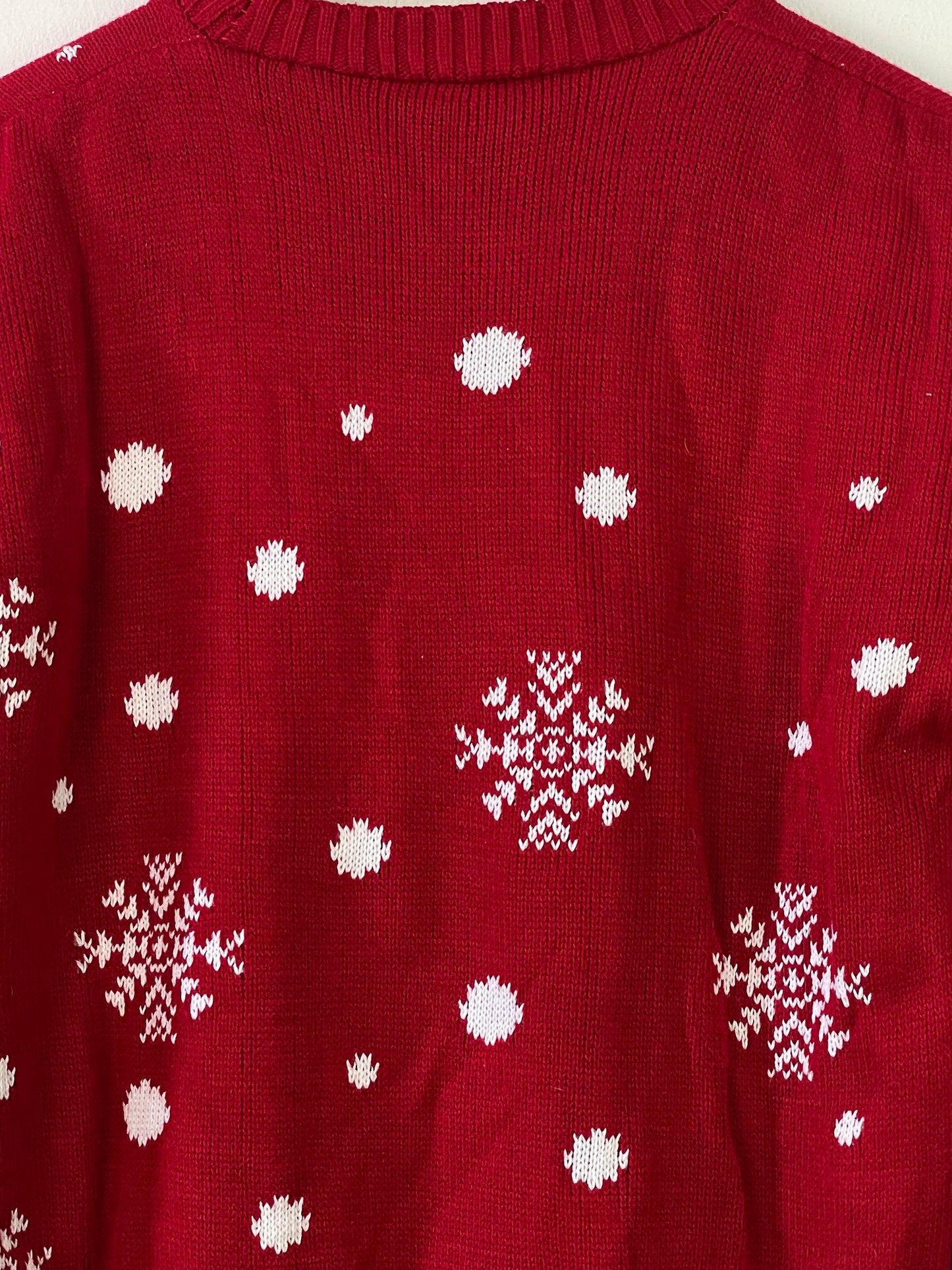 Gazelle Damen Weihnachts Pullover Gr XL Farbe rot