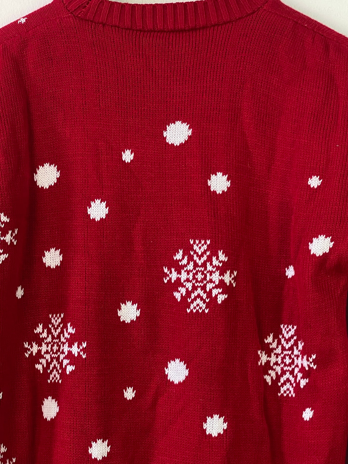 Gazelle Damen Weihnachts Pullover Gr XL Farbe rot