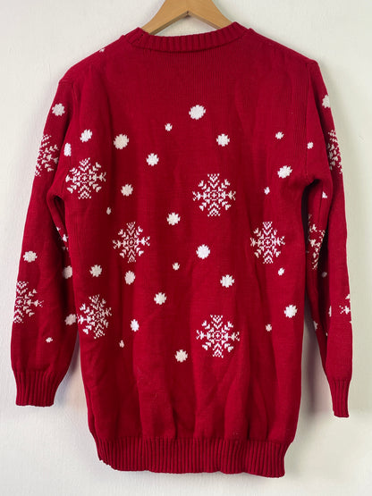 Gazelle Damen Weihnachts Pullover Gr XL Farbe rot