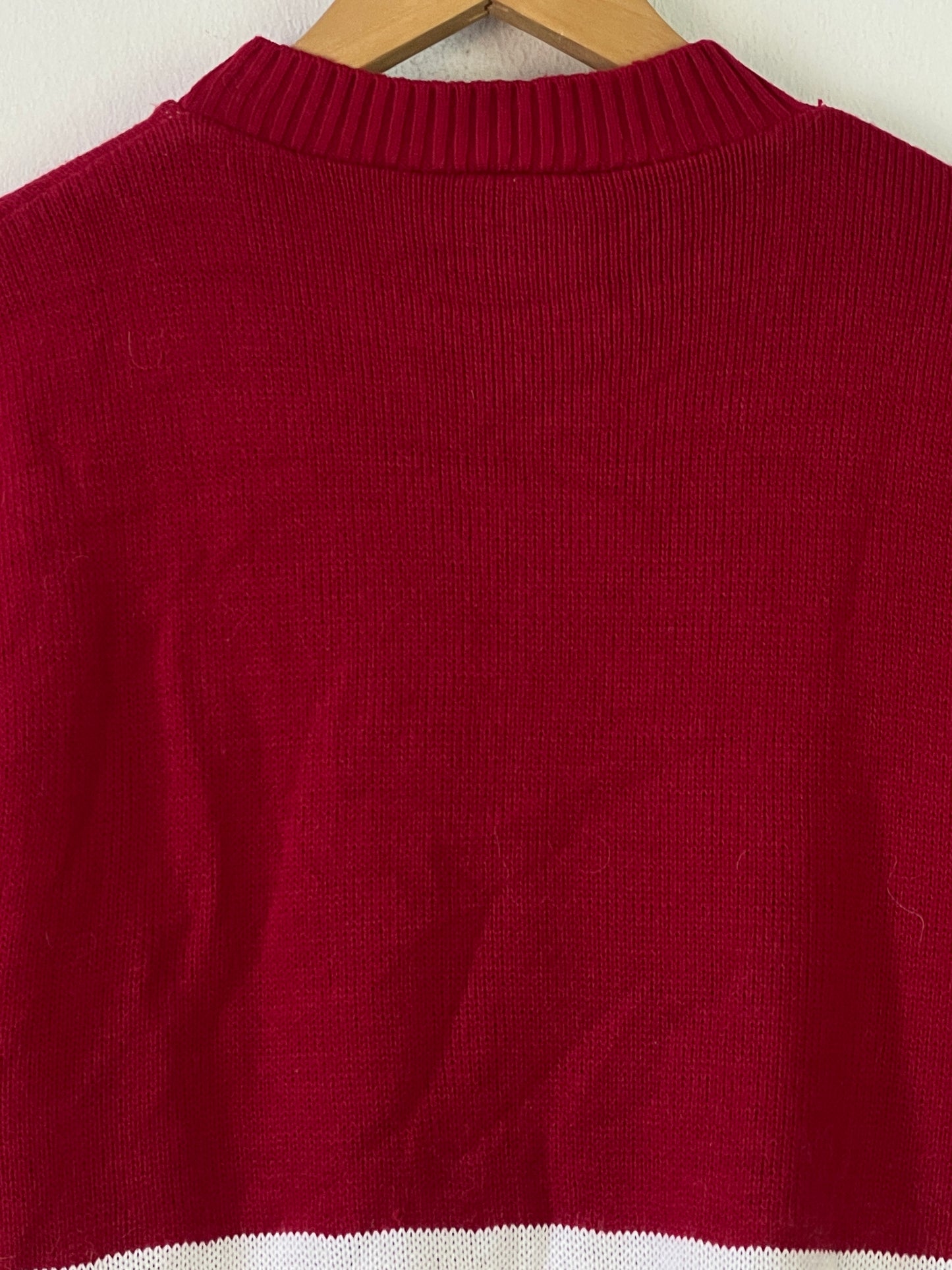 Infiniti Herren Weihnachts Pullover Gr XL Farbe rot