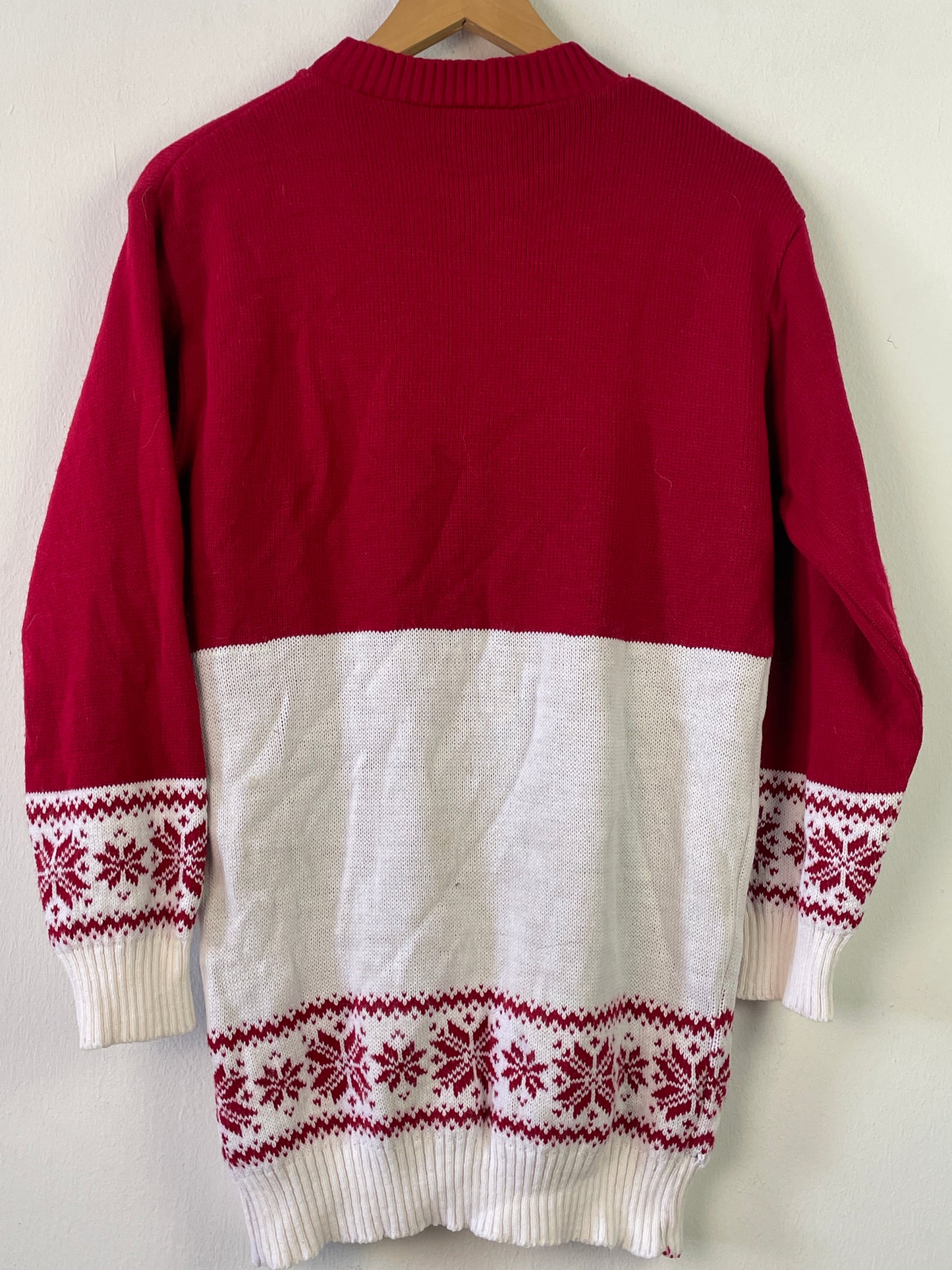 Infiniti Herren Weihnachts Pullover Gr XL Farbe rot