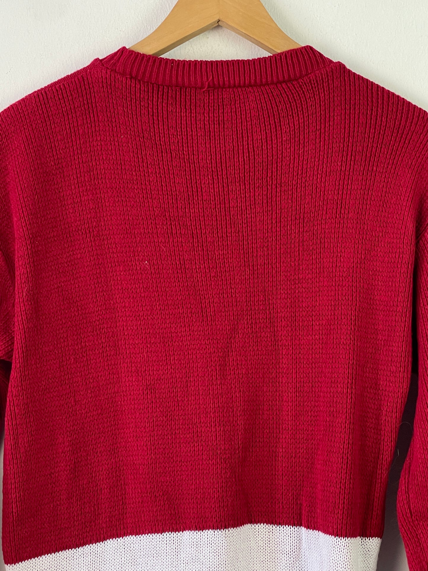 Infiniti Herren Weihnachts Pullover Gr XL Farbe rot