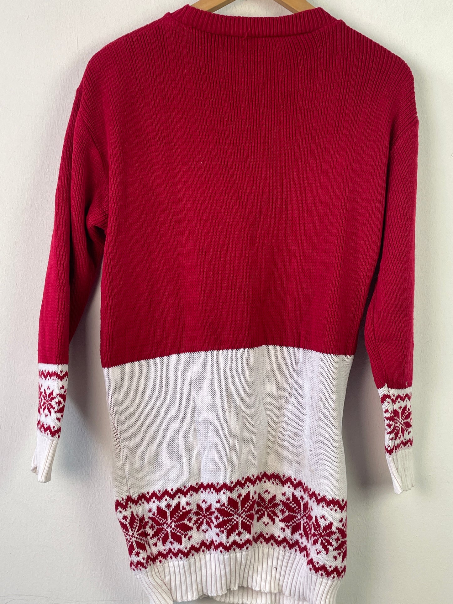 Infiniti Herren Weihnachts Pullover Gr XL Farbe rot
