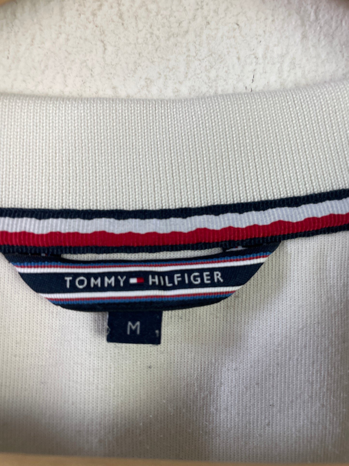 Tommy Hilfiger Damen Pullover Gr M Farbe weiss