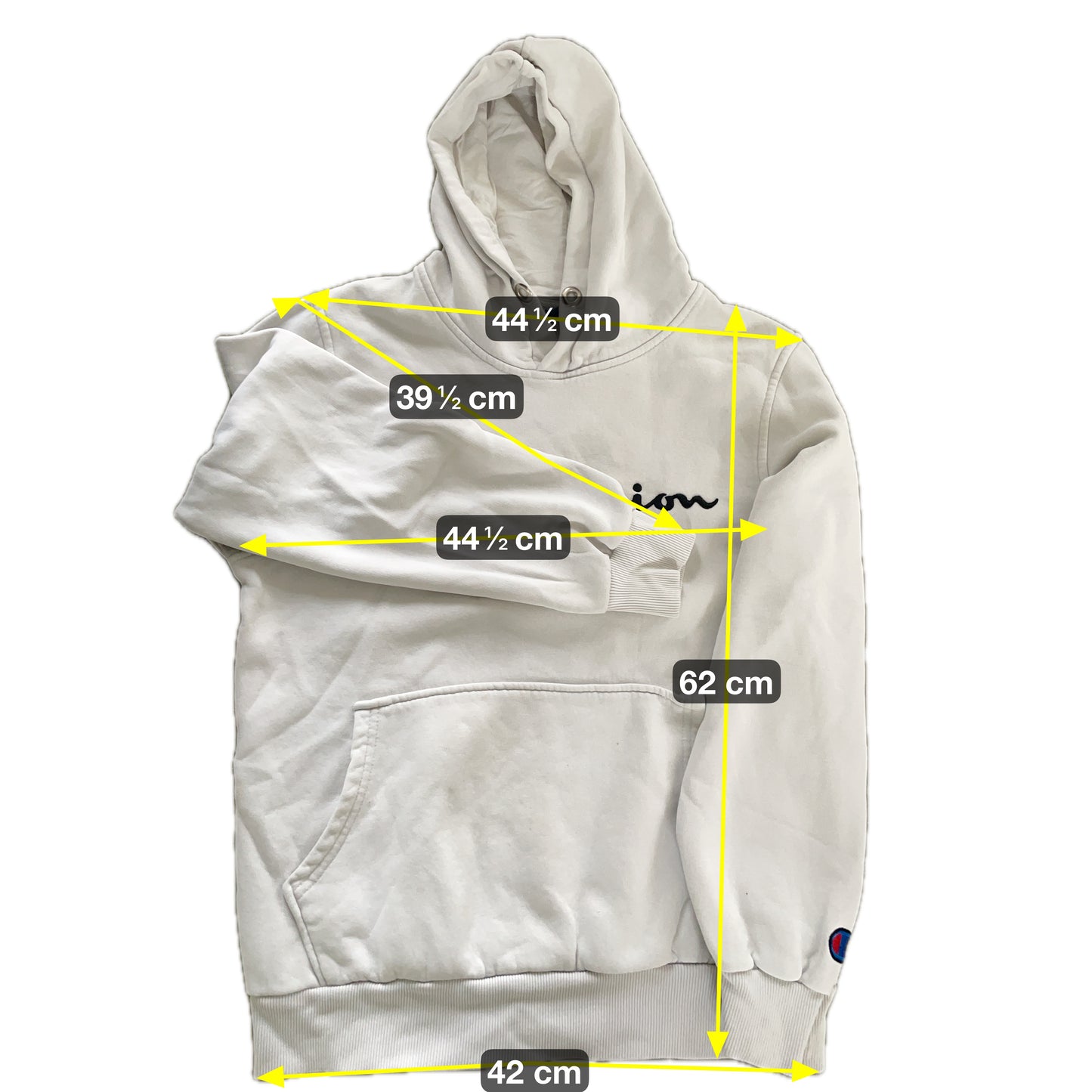 Champion Herren Pullover Gr M Farbe weiss