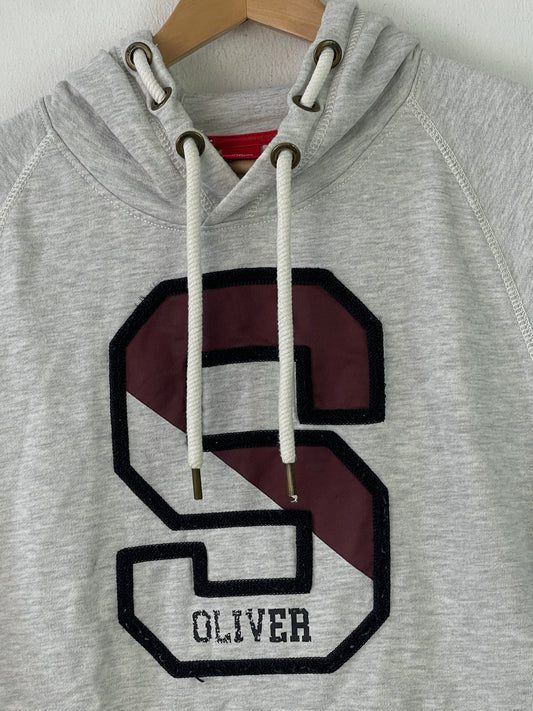 S.Oliver Herren Pullover Gr XL Farbe weiss grau